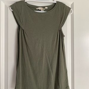 LOGG Tank Top, Size: Small, Color: Army Green